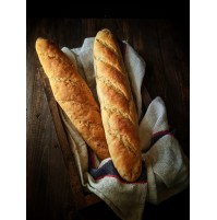 Sourdough French Baguette (250 Gms) (Eggless)